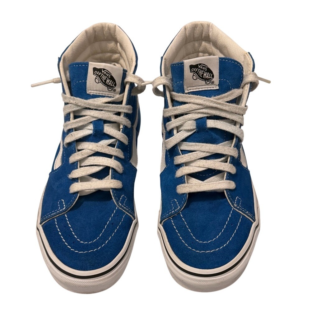 Vans Royal Blue High-Tops Men's Size 7 Women's Size 8.5 - Picture 2 of 7